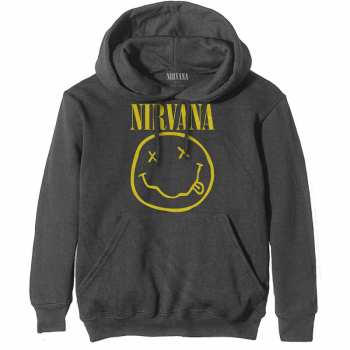 Merce Nirvana: Mikina Yellow Smiley  S