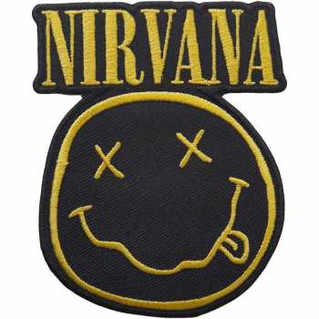 Merce Nirvana: Nášivka Logo Nirvana & Smiley