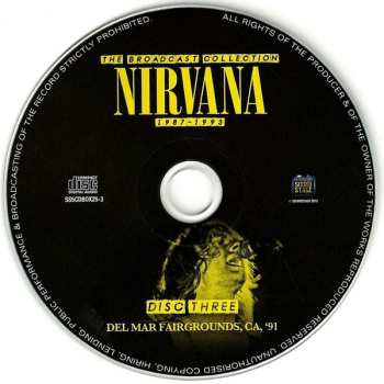 5CD/Set di cofanetti Nirvana: The Broadcast Collection 1987- 1993