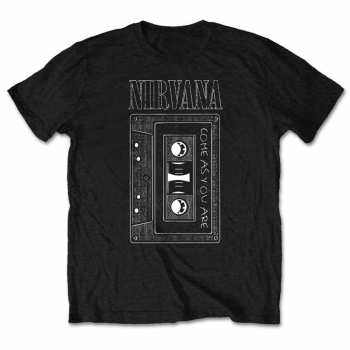 Merch Nirvana: Maglietta As You Are Tape 