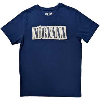 Merch Nirvana: Maglietta Box Logo Nirvana