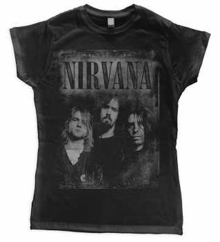 Merce Nirvana: Tričko Dámské Faded Faces XL