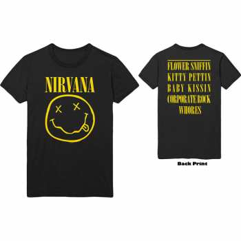 Merce Nirvana: Tričko Flower Sniffin  S