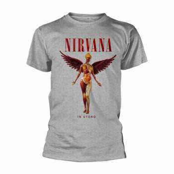 Merch Nirvana: Maglietta In Utero (sport Grey)
