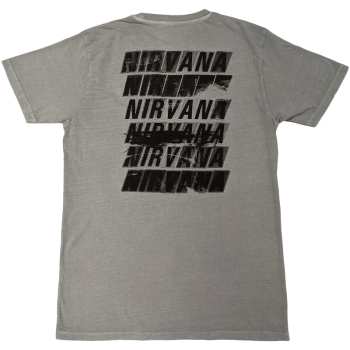 Merce Nirvana: Nirvana Unisex T-shirt: Incesticide Stacked Logo (back Print) (small) S