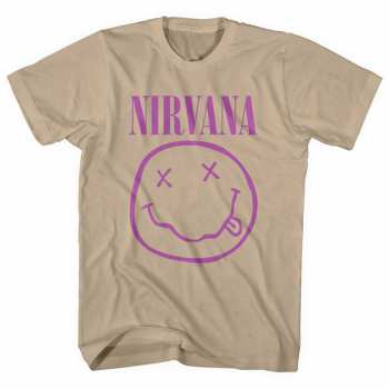 Merch Nirvana: Maglietta Purple Smiley