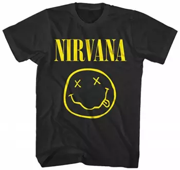 Maglietta Smiley Logo Nirvana