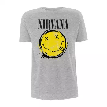 Album Nirvana: Maglietta Smiley Splat