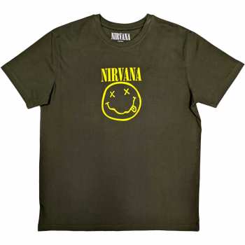 Merce Nirvana: Nirvana Unisex T-shirt: Yellow Smiley (small) S