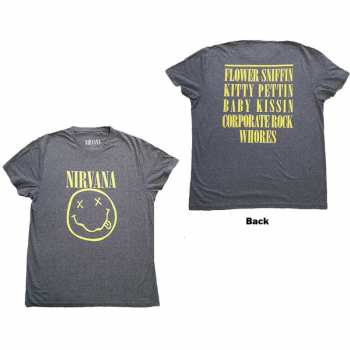 Merce Nirvana: Tričko Yellow Smiley  XS