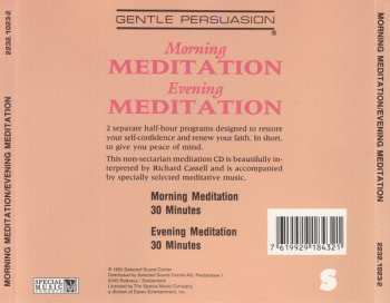 CD No Artist: Morning Meditation/Evening Meditation