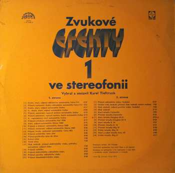 LP No Artist: Zvukové Efekty Ve Stereofonii 1