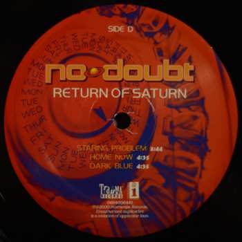 2LP No Doubt: Return Of Saturn