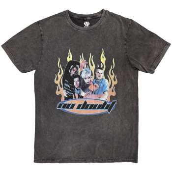Merch No Doubt: Stone Wash Maglietta Retro