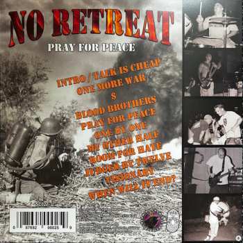 LP No Retreat: Pray For Peace CLR
