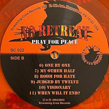 LP No Retreat: Pray For Peace CLR