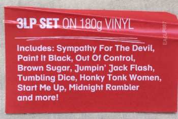 3LP The Rolling Stones: No Security. San Jose '99