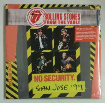 3LP The Rolling Stones: No Security. San Jose '99