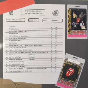 3LP The Rolling Stones: No Security. San Jose '99