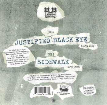 SP No Use For A Name: Justified Black Eye B/W Sidewalk
