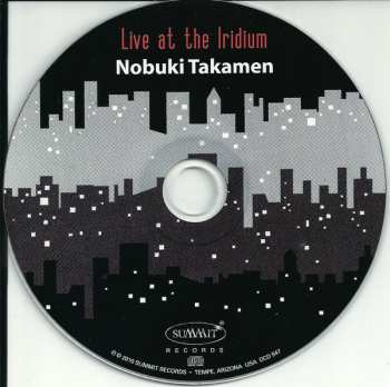 CD Nobuki Takamen: Live At The Iridium