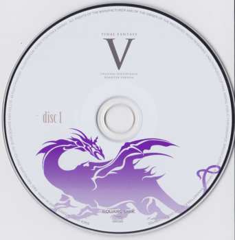 2CD Nobuo Uematsu: Final Fantasy V Original Soundtrack Remaster Version = ファイナルファンタジーV オリジナル・サウンドトラック リマスターバージョン