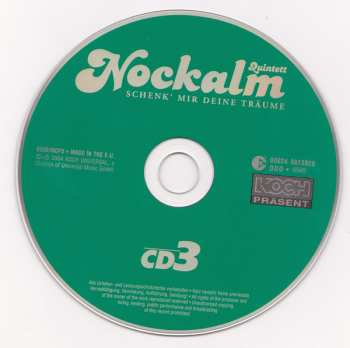 3CD/Set di cofanetti Nockalm Quintett: Schenk' Mir Deine Träume