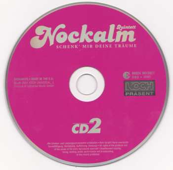 3CD/Set di cofanetti Nockalm Quintett: Schenk' Mir Deine Träume