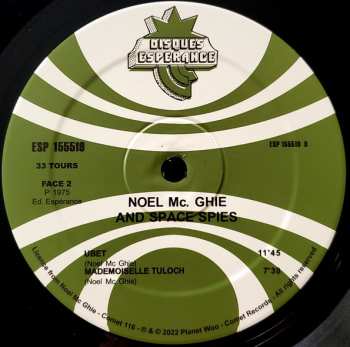 LP Noel Mc Ghie & Space Spies: Noel Mc Ghie & Space Spies