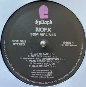 LP NOFX: S & M Airlines