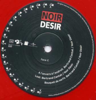 2LP Noir Désir: Des Visages Des Figures CLR