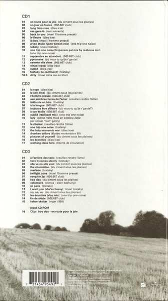 3CD/Set di cofanetti Noir Désir: En Route Pour La Joie