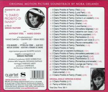 CD Nora Orlandi: Il Diario Proibito Di Fanny (Original Motion Picture Soundtrack) LTD