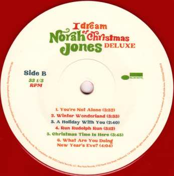 2LP Norah Jones: I Dream Of Christmas (Deluxe) DLX | CLR