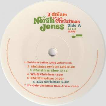 LP Norah Jones: I Dream Of Christmas CLR