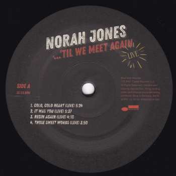 2LP Norah Jones: ...'Til We Meet Again