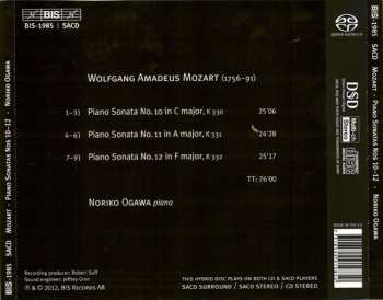 SACD Wolfgang Amadeus Mozart: Noriko Ogawa plays Mozart Sonatas