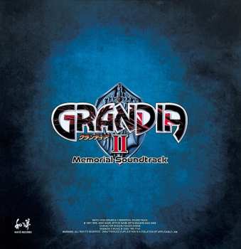 3LP/Set di cofanetti Noriyuki Iwadare: Grandia II Memorial Soundtrack CLR