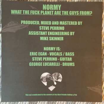 LP Normy: What The Fuck Planet Are These Guys From?