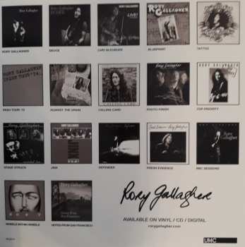 LP Rory Gallagher: Notes From San Francisco