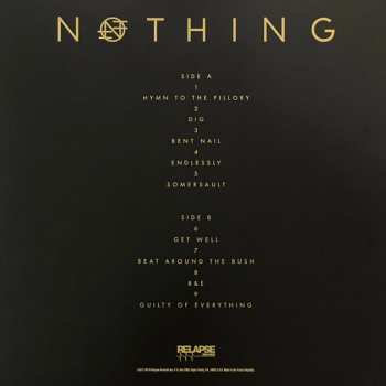 LP Nothing: Guilty Of Everything LTD | CLR