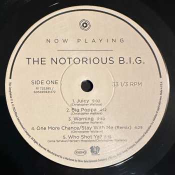 LP Notorious B.I.G.: Now Playing