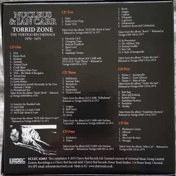 6CD/Set di cofanetti Nucleus: Torrid Zone (The Vertigo Recordings 1970 - 1975)