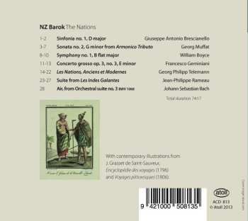 CD NZ Barok: The Nations: Music By Telemann, Rameau And Others