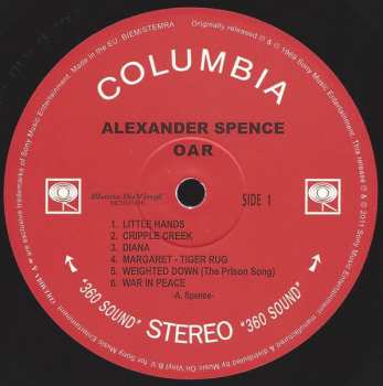 LP Alexander Spence: Oar