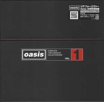 15SP/Set di cofanetti Oasis: Complete 7 Inch Singles Collection Box Vol. 1 LTD
