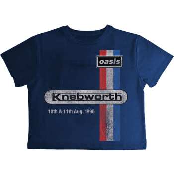 Merch Oasis: Donne Crop Top Knebworth '96