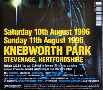 2CD Oasis: Knebworth 1996