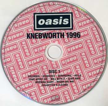 2CD/DVD Oasis: Knebworth 1996