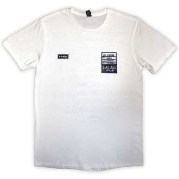 Merch Oasis: Maglietta Definitely Maybe Aaa Setlist